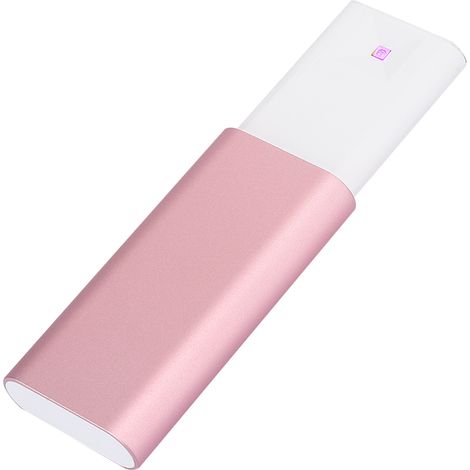 Lampada UV portatile a LED USB per la pulizia di tastiere di cellulari, colore oro rosa (1/2)