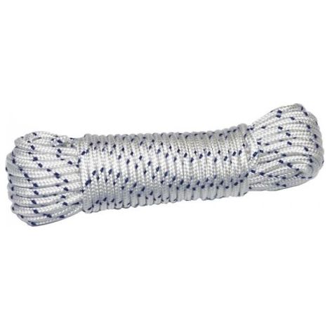 CUERDA NYLON 20190-4X10M BLANCO-AZUL (D) - AMIG