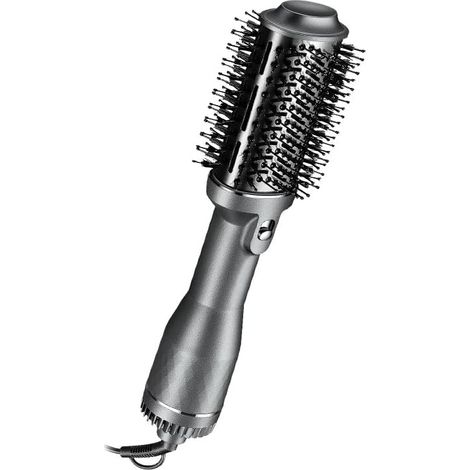 Blasbürste, beheizte Bürste, One-Step-Haartrockner, Schnell-Stylingkamm, Lockenbürste, Glättbürste, 3 Temperaturstufen, 2 Windgeschwindigkeiten (1/5)