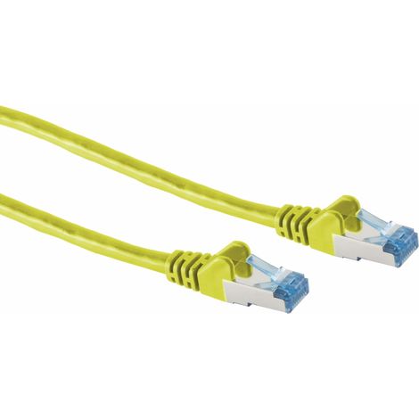 S-IMPULS CAT.6A Patchkabel, 20 m, gelb