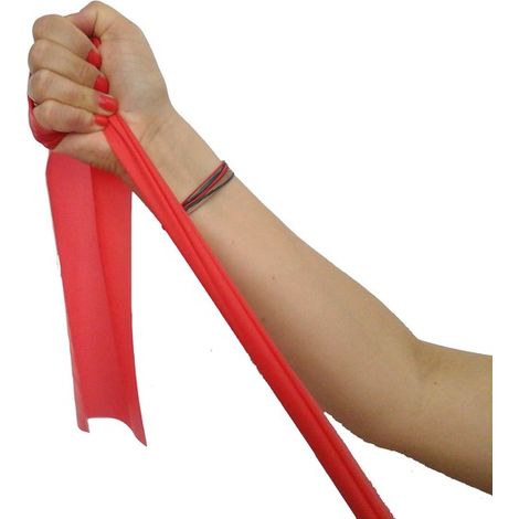 Latex-Tape Rehabilitationsgummi 2,5 m SCHWACH 1 Stück. (1/3)