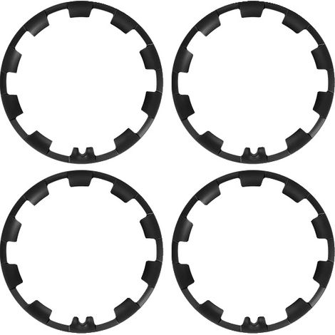 Couvre-roue, s'adapte aux jantes de 20 pouces, couverture complète de la jante, Noir Mat 4PCS, Tesla, Modèle Y 20Inch (1/2)