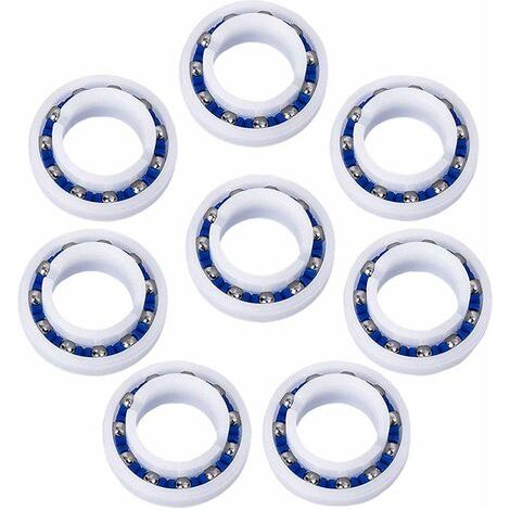C60 Roue de Rechange pour roulements de Piscine pour Nettoyeur de Piscine Polaris 280/180, Paquet de 8 Nettoyant pour Piscine sous Pression à roulements C-60 C60 (1/5)