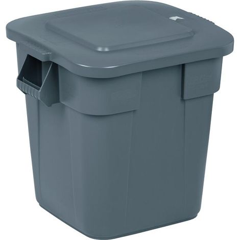 Rubbermaid bac polyvalent ( 9000450381 ) gris 105 l PE (1/5)