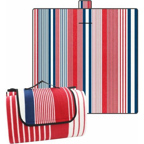 Picnic Mat 200 x 200 cm, Waterproof Picnic Blanket for Beach and Garden, Large Picnic Tablecloth for Family (4-6 People) (1/4)