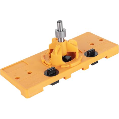Outil de perçage pour charnières en ABS, plaque de positionnement perforée de 35 mm (1/5)