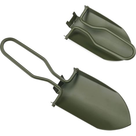 Pelle de Jardin en Acier Inoxydable, Pelle Pliante de Jardin, Pelle Pliante Portable pour Jardin, pétalon, Camping, extérieur (1/5)
