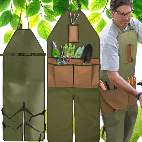 Tablier de jardinage, salopette de jardin ajustable, salopette de protection (1/5)