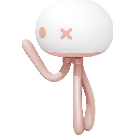 Veilleuse pour enfants 2024, lampe LED rechargeable USB pour chambre d'enfant, autonomie de 40 heures, lampe de chevet méduse - 3 modes d'éclairage (1/5)