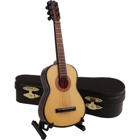 Guitarre Classique - Décor Bureau Tableau - Ornement en Bois - Pour Salon Chambre Bureau - Lot de 1