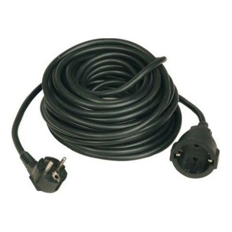 Prolongador schwarz 3x1,5mm 25 meter 3500W GSC 0100051