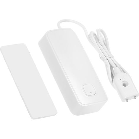 WLAN-Wasserlecksensor mit Alarmfunktion bei Wasserleckage und Überlauf, steuerbar per Tuya Smart Life App und kompatibel mit IFTTT für mehr Sicherheit in Ihrem Zuhause. (1/5)