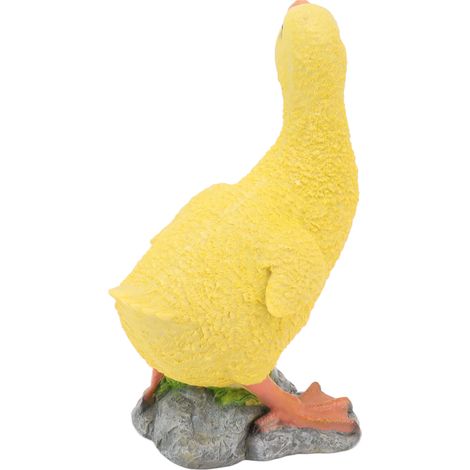 Entenfigur aus Kunstharz, Ornament, Heimdekoration, Bürogeschenk, gelb (1/5)