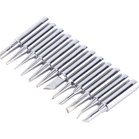12 pointes de soudage sans plomb de rechange pour station de retouche 900M-T
