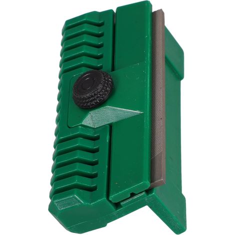 Outil de Dressage en Plastique pour Barre de Guidage de Tronçonneuse Facile à Utiliser Vert Réparation Rapide pour Chaîne et Barre de Tronçonneuse, pour Entretien Extérieur (1/5)