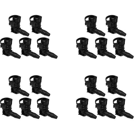 20 connecteurs de tuyau de chauffage de thermostat de corps de papillon 55574685 55354565, compatibles avec Chevrolet Cruze, Sonic, Opel et Astra. (1/5)