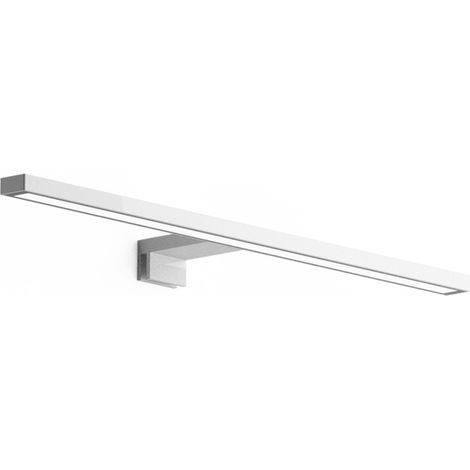 Lineabeta - Lampada Ciari L.30 cm a parete/specchio/telaio bianco