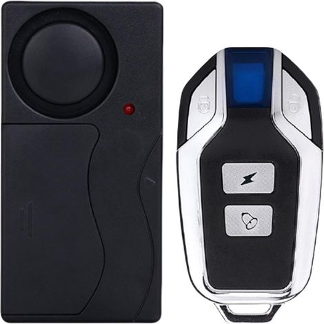 Autoalarm - Autoalarm  Autoalarmsystem  110 DB lauter Diebstahlschutz-Fahrradalarm  Auto-Sicherheitsalarm mit kabelloser Fernbedienung  Einstellbare Lautstärke, Batterie