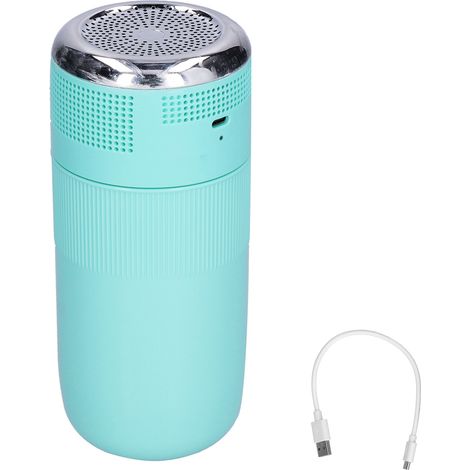 Tasse de refroidissement portable pour voiture, réfrigération rapide USB, bouteille isotherme sport extérieur bleu clair (1/5)