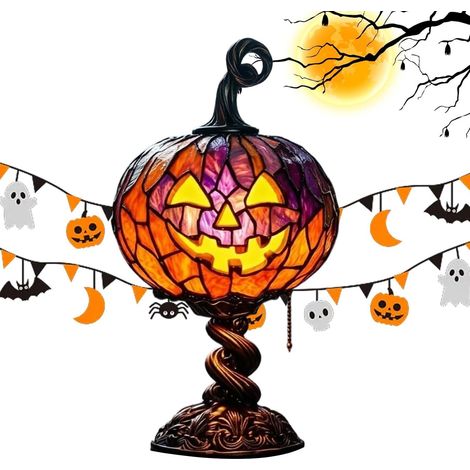 Lampe Table pour Chevet Veilleuse LED Halloween (1/5)