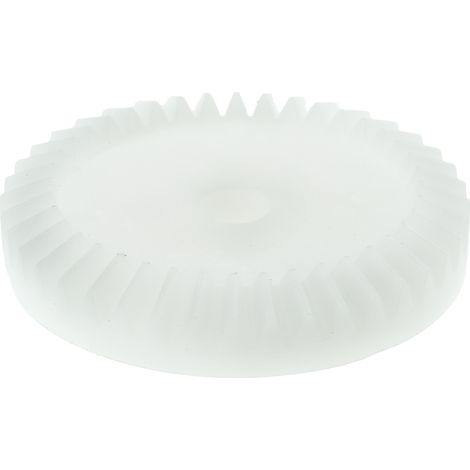 Engrenage conique RS PRO en POM 40 dents , pas de 1mm, angle de 20°, alésage 6mm ( Prix pour 1 )