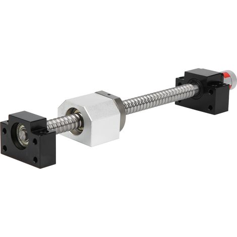 Ensemble de vis à billes en acier laminé, glissière linéaire de précision, module rail 1605-250 pour guidage (1/5)