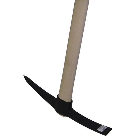 Krenhof Spitzhacke Kreuzhacke mit Holzstiel (Esche) Gewicht 2,5 kg Länge 500 mm