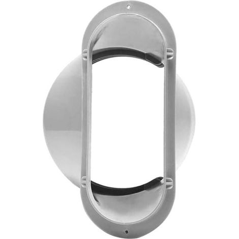 Accessoires de fenêtre de climatisation Connecteur de tuyau d'échappement pour climatiseur mobile Buse plate 15 cm (1/4)
