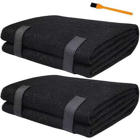 Lot de 2 préfiltres à charbon universels HRF pour HPA100, 200 et HPA300, remplace les pièces 38002