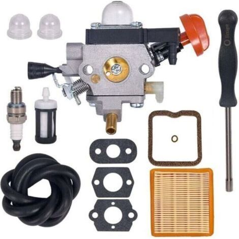 Carburatore per Stihl FS131 FS131R FS311 KM131 HT131 HT132 HT133 HT134 HT135, XU, sostituisce il kit di messa a punto 4180-120-0617 con il kit filtro aria 4180 1417 0300 (1/3)