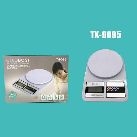Trade Shop - ELEKTRONISCHE BALANCENGLEICHUNG NACH KUISINE DIGITAL VERWALTUNGEN PESO 5 KG TX-9095 -