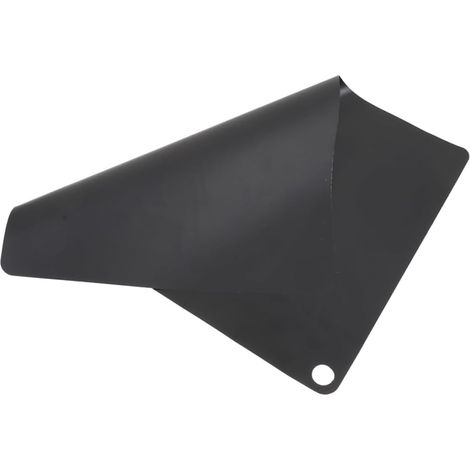 Amosfun Coussinet en Silicone Noir pour Protection Plaque Induction, Tapis Antidérapant et Isolant Thermique, Facile à Ranger, Cuisine Moderne'Noir'25X25X0.3CM