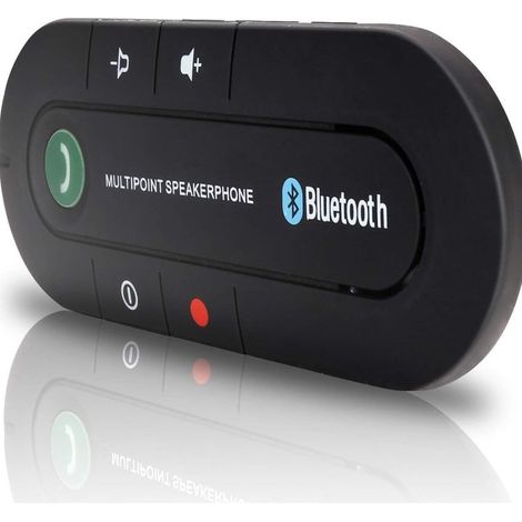 Kit mains libres Bluetooth pour voiture avec pare-soleil intégré (1/5)