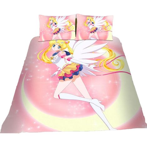 Parure de lit 3 pièces (housse de couette et taies d'oreiller), 100 % microfibre, tailles simple, double et king size, avec 2 taies d'oreiller (240 x 220 cm). (1/4)