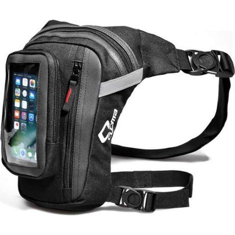 Motorrad Drop Bein Tasche mit Handyfach, wasserdicht, für Damen und Herren (1/5)