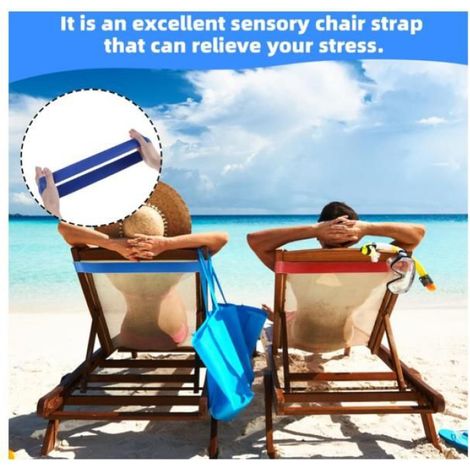 Bande Elastique pour Pieds de Chaise TDAH pour Enfants, Élastique Chaise TDAH, Bande Elastique Musculation, Convient Aux Enfants (1/5)