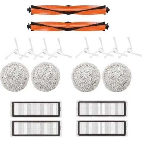 Accessoires Brosse LatéRale Principale Filtre HEPA Vadrouille Chiffon Nettoyage PièCes de Rechange ACCESSOIRE D’ASPIRATEUR (1/4)