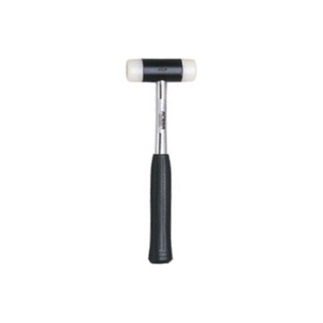 Mazza in nylon Alyco IRIMO 35 mm manico metallo argento 29 cm