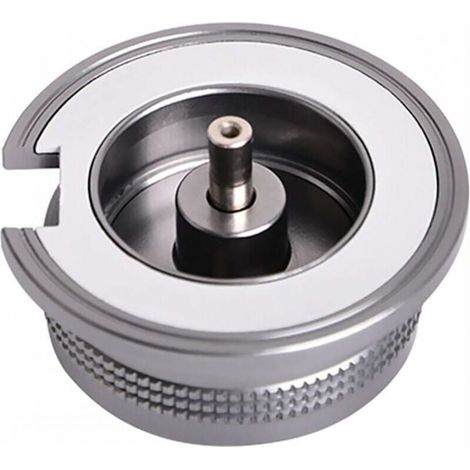 Camping Gas Stove Adapter, Stove Connector Fits for Tank Type Butane Gas Spiral Cartridge, Outdoor Portable Stove Gas Cylinder Adapter MUMU (1/4)