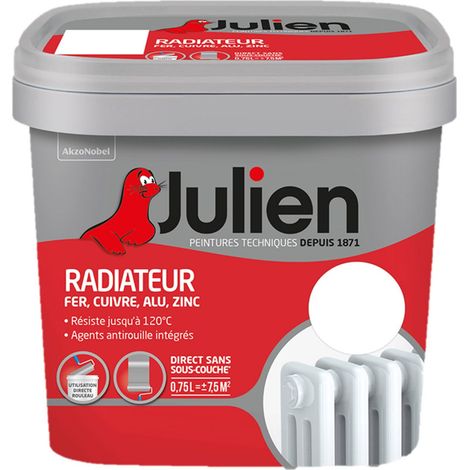 JULIEN - RADIATEUR PHASE AQUEUSE BRILLANT - 0,75 L - Blanc
