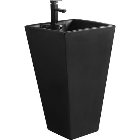 Mexen Pia lavabo independiente 47 x 47 cm, negro mate - 26104770 (1/2)