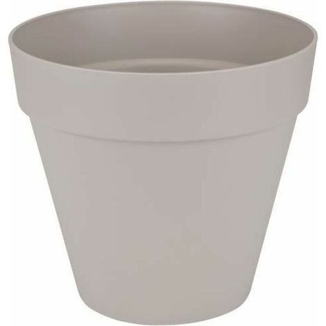 Maceta Loft Urbano con Ruedas D.40cm Gris Cálido - Elho