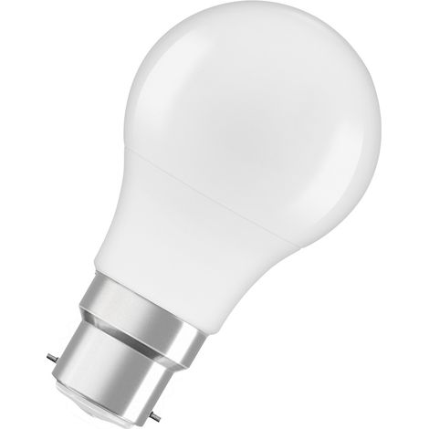 6 Bellalux Led Dépoli Standard B22 4.9w Chaud 470lm - Bellalux (1/2)