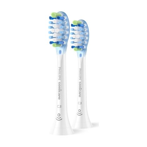 Philips Sonicare C3 Premium Plaque Defense HX9042/87 Schallzahnbürstenköpfe, Weiß