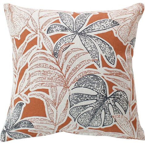 Coussin Déco Imprimé "Casamance" 40x40cm Multicolore (1/4)