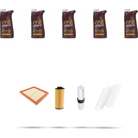 Kit tagliando 4 FILTRI e 5L OLIO compatibile con Mini III (F54,F55,F56,F57,F60) 2.0 Diesel 120kw Dal 2016 (1/5)