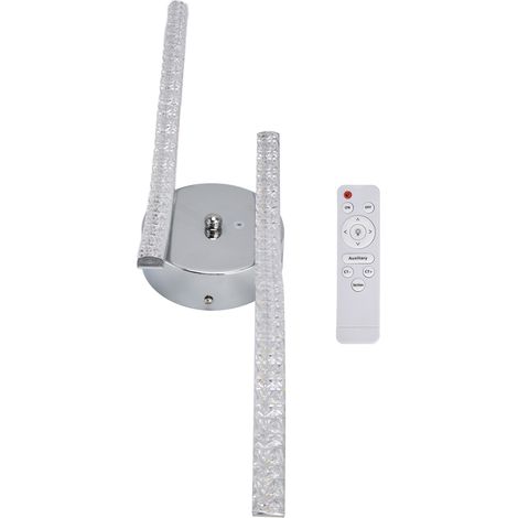 Plafonnier LED 3 couleurs avec télécommande et variateur, effet ondulé, pour salon et chambre, AC85-265V (1/5)