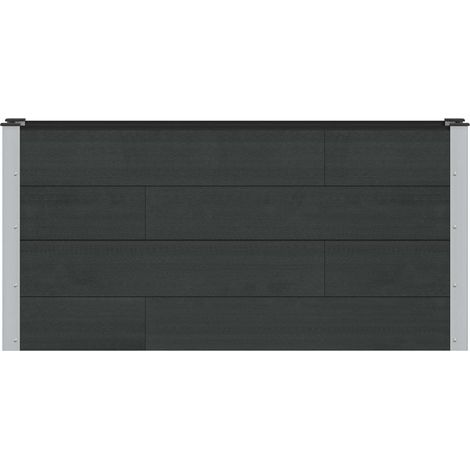 Maison Exclusive - Hochbeet Schwarz 150 x 30 x 72 cm