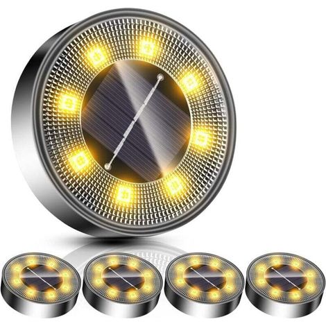 5 lampes solaires d'extérieur, lampes solaires de jardin au sol étanches, lumières de décoration de pelouse adaptées (1/4)