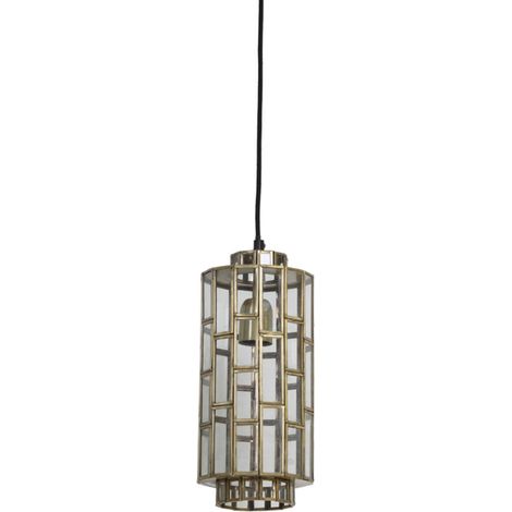Light & Living - lámpara colgante - Søstrene - bronce - metal -